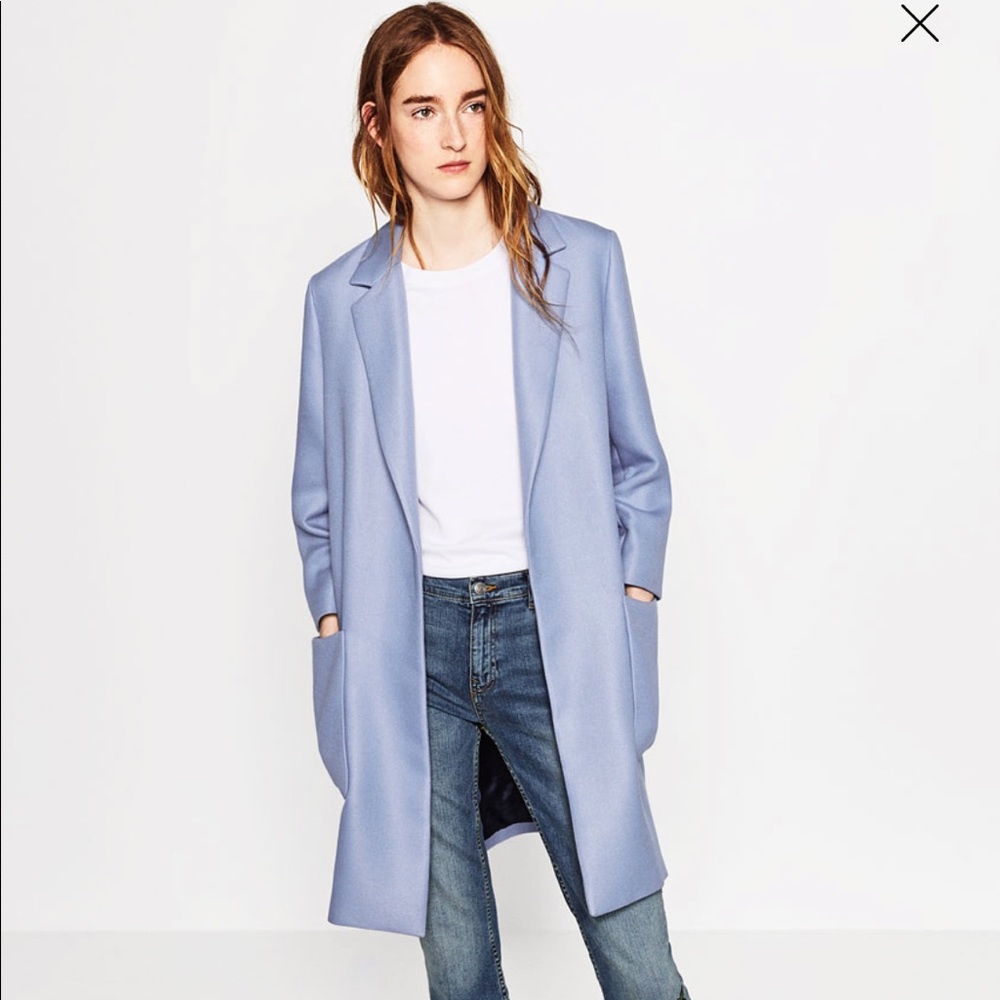 ZARA BABY BLUE COAT